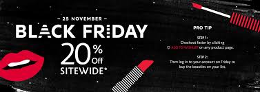 Here's what's on offer starting november 25th at sephora.com. Black Friday Sephora The Ladies Room