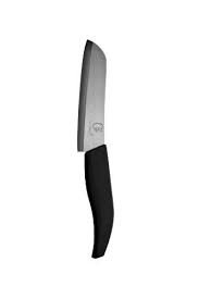 Galloware Guaranteed Sharp Guaranteed Sharp 5 Ceramic Santoku Knife By Galloware Ceramic Knives 17 63 Sharpest Com Santoku Knife Ceramic Blade Ceramic Knife