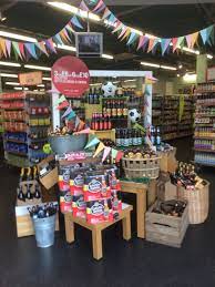 World Cup Marks And Spencer Themed Display Promotions Supermarket Grocery Flags Vis Merchandising Displays Supermarket Design Supermarket Display