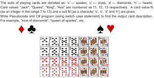 We did not find results for: The Suits Of Playing Cards Are Denoted As S Chegg Com