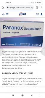 paranox s fitil prospektusu