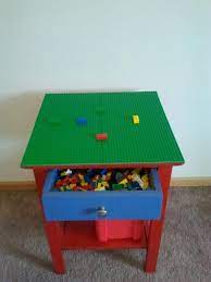 10 Easy Ways To Organise Kids Toys Organised Pretty Home Lego Table Diy Lego For Kids Kids Toy Organization