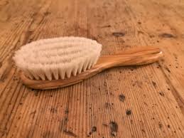 Detangling in mere minutes, these fantastic brushes make mane maintenance a doddle ; Soft Olive Wood Baby Hair Brush Coconut And Cotton