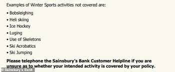 Sainsbury's supermarkets ltd award the points from this offer. Sainsbury S Won T Pay My 78k Snowmobile Accident Travel Insurance Claim This Is Money