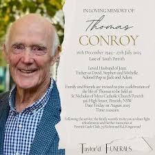 Family and Friends invite you to join them to Celebrate the Life of Thomas