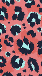 Fondo De Pantalla Iphone Wallpaper Pattern Animal Print Wallpaper Blue Wallpaper Iphone