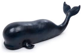 Maybe you would like to learn more about one of these? Nautical Theme Decorative Polyresin Whale Figurine 22 Navy Blue Beach Style Decorative Objects And Figurines By Ctg Brands Inc Houzz