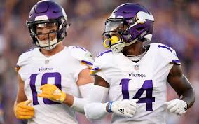 View the best photos of vikings wr adam thielen from the 2018 season. Adp Toss Up Adam Thielen Or Stefon Diggs 4for4
