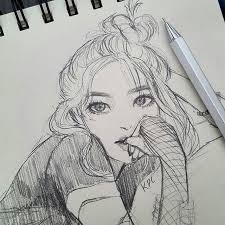 Yeri Redvelvet Yeri Redvelvetyeri Badboy Fanart Art Drawing Sketch Anime Redvelvetfanart Fan Art Drawing Drawings Art