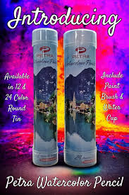 Petra Pencil Water Color 24 Pcs