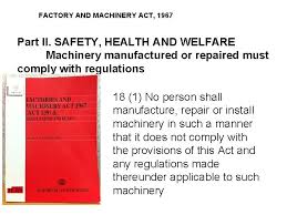 1 factories and machinery act 1967 an act to provide : Eut 440 Engineers In Society Nilai Unitnumber Of