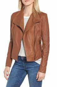 Marc New York By Andrew Marc Felix Stand Collar Leather Jacket Women Outerwear Jacket Collar Leather Jacket Leather Jacket