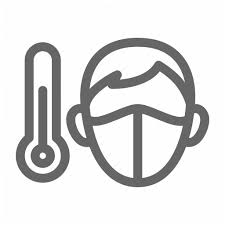 Face Scan Temperature Thermometer Icon Download On Iconfinder Icon Thermometer Face