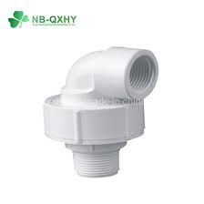 This allows fluid flow to be combined or split apart. China Durable Bs Standard Pvc Pipe Fitting Pvc Female Union Elbow China Elbows Pvc Pipe Fitting