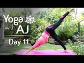 Balancing Flow | Day 11 | Yoga For Beginners - Yoga With AJ ...