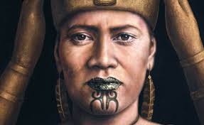 Blessing the Pharaoh, Portrait