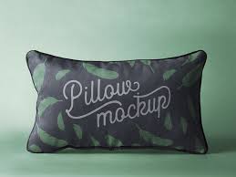 Free Rectangular Psd Pillow Mockup Pillows Mockup Psd Free Mockup