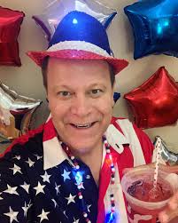 Hey Friends! Enjoying a little Patriotic Party with friends tonight.  Wishing you all a Happy 4th Weekend. #godblessamerica #redwhiteandblue  #godblesstheusa #happydance · David Venable QVC · Facebook