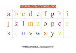 Children will practice letter recognition upper and lower case letters and their fine motor skills. Printable A Z Letter Chart In Lowercase Printable Alphabet Letters Alphabet Printables Alphabet Worksheets