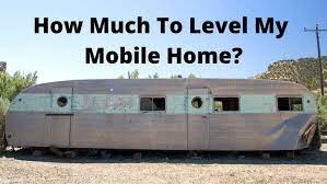 The home is built on a steel frame while the axils and wheels used to transport the home are connected to the bottom of the frame. Cost To Level My Mobile Home Re Leveling Costs