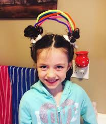Boys haircuts for valentines day. Crazy Hair Day Ideas For Your Kids School Spirit Week Popsugar Family