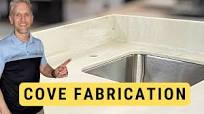 How To Make a Corian Solid Surface Cove Splash - Pro Tips