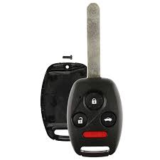 Case Shell Key For Honda Accord Civic Ex Pilot Keyless Remote Fob