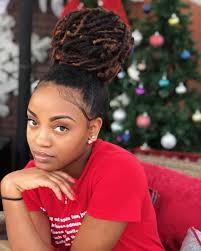 Katelyn Grant On Instagram Happy Holidays Locs Hairstyles Natural Hair Styles Hair Styles