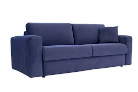 Cloud Navy Blue Queen Sofa Bed By Pezzan Furniture Used but in perfect condition, with no damages or scratches.