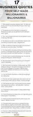 Top 17 Business Quotes From Self Made Millionaires Billionaires Business Quotes Self Made Millionaire Inspirational Quotes