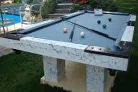 Concrete Pool Table Custom Designed And Colored The Concrete Network Diy Pool Table Pool Table Concrete Pool