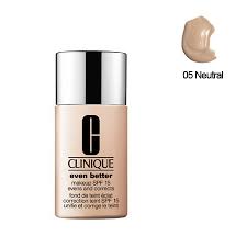 Even better glow light reflecting makeup broad spectrum spf 15. Clinique Even Better Makeup 05 Neutral Flussige Foundation 30 Ml Kaufen