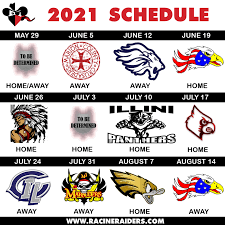 These are the teams that are scheduled to. Raiders Announce 2021 Msfl Schedule Racine Raiders Your Hometown Team