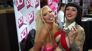 Courtney Taylor and Jessie lee at the X3 expo