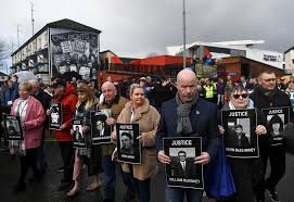 The paper filled three pages with the names of victims — along with small glimpses into their lives. One British Ex Soldier To Be Prosecuted In Bloody Sunday Shootings The New York Times