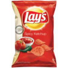 I M Learning All About Lay S Potato Chips Spicy Ketchup Flavored At Influenster Lays Chips Potato Chips Chips