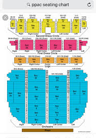 Ppac Seating Chart In 2019 Seating Charts Diagram Chart