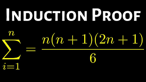 Mathematical Induction Proof For The Sum Of Squares Mathematical Induction Sum Of Squares Math Videos