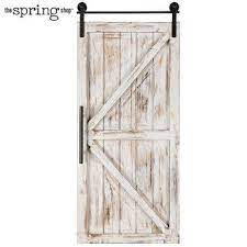 Whitewash Barn Door Wood Wall Decor Shutter Wall Decor Wood Wall Decor Metal Wall Basket
