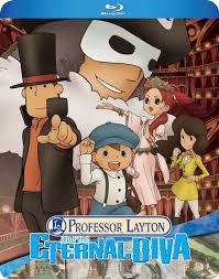 Professor Layton and the Eternal Diva - Movie - Blu-ray
