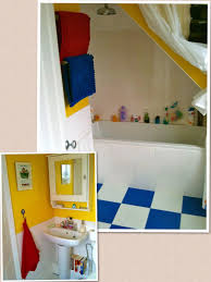 Primary Colours Red Blue Yellow Bathroom Yellow Bathroom Decor Yellow Bathroom Walls Yellow Bathroom Tiles