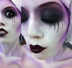 corpse bride goth makeup