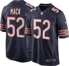Jun 21, 2021 · the chicago bears are almost six weeks away from playing live football again in front of a crowd at soldier field. Nike Men S Chicago Bears Khalil Mack 52 Navy Game Jersey Dick S Sporting Goods
