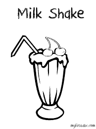 Milkshake Black White Pics Clipart Best