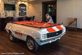 Mario Andretti Signature 1969 Camaro Pace Car Pool Table Pool Table Car Table Mario Andretti