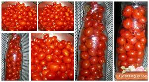 Come conservare i pomodorini confit: Pomodori Datterini Conservati Al Naturale