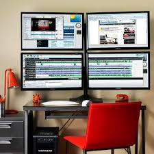 How To Set Up Multiple Monitors Computer Setup Computer Computer Room