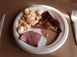 The hotel itself wasn't flooded, the staff was more. Eggs French Toast And Ham At Traders Free Aku Tiki Breakfast Picture Of Best Western Aku Tiki Inn Daytona Beach Shores Tripadvisor