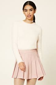 Black And White Pleated Mini Skirt Pleated Mini Skirt Pleated Mini Skirt Outfit Pleated Skirt Short Pink Pleated Skirt