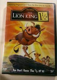 The Lion King 1 1 2 Dvd Lion King 1 Lion King 1 1 2 Lion King